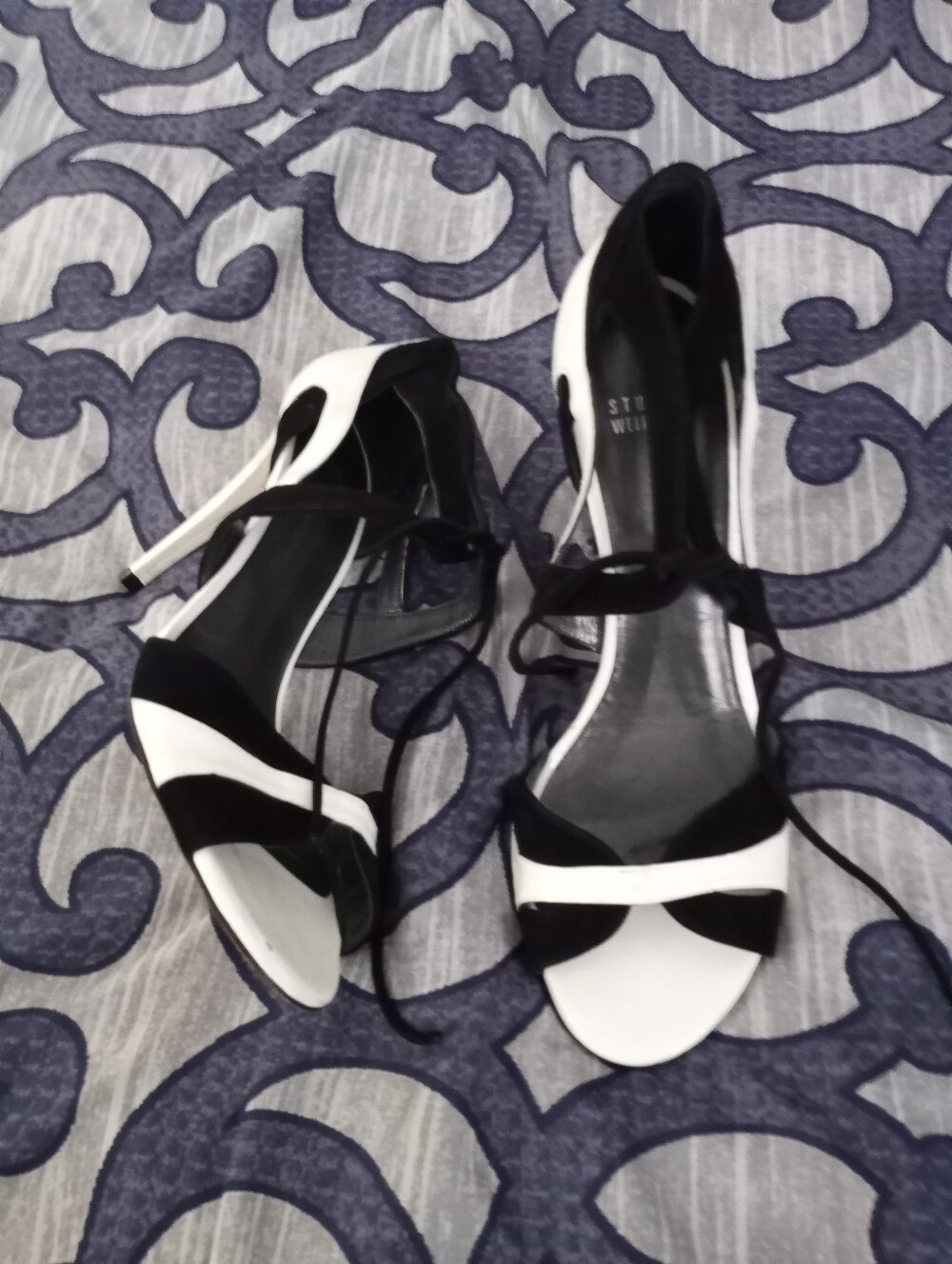 Vintage Y2K STUART WEITZMAN Strappy Stiletto Pumps